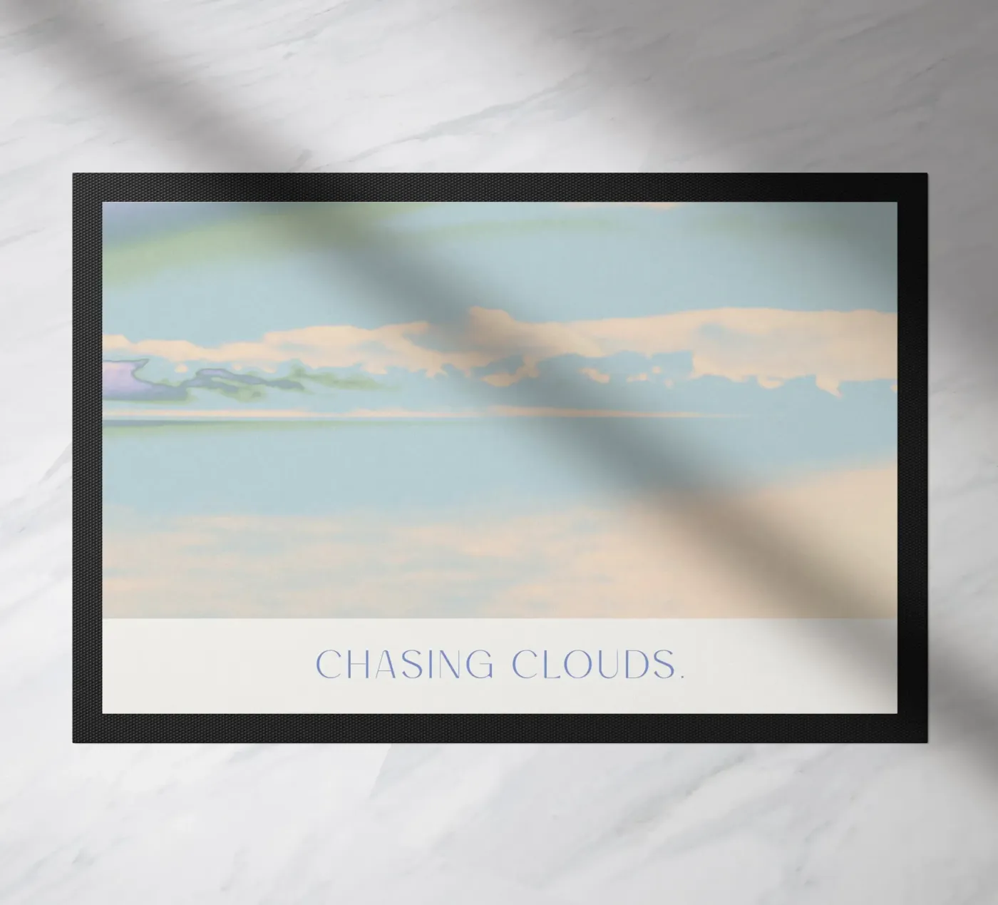 Chasing Clouds Fußmatte von treechild