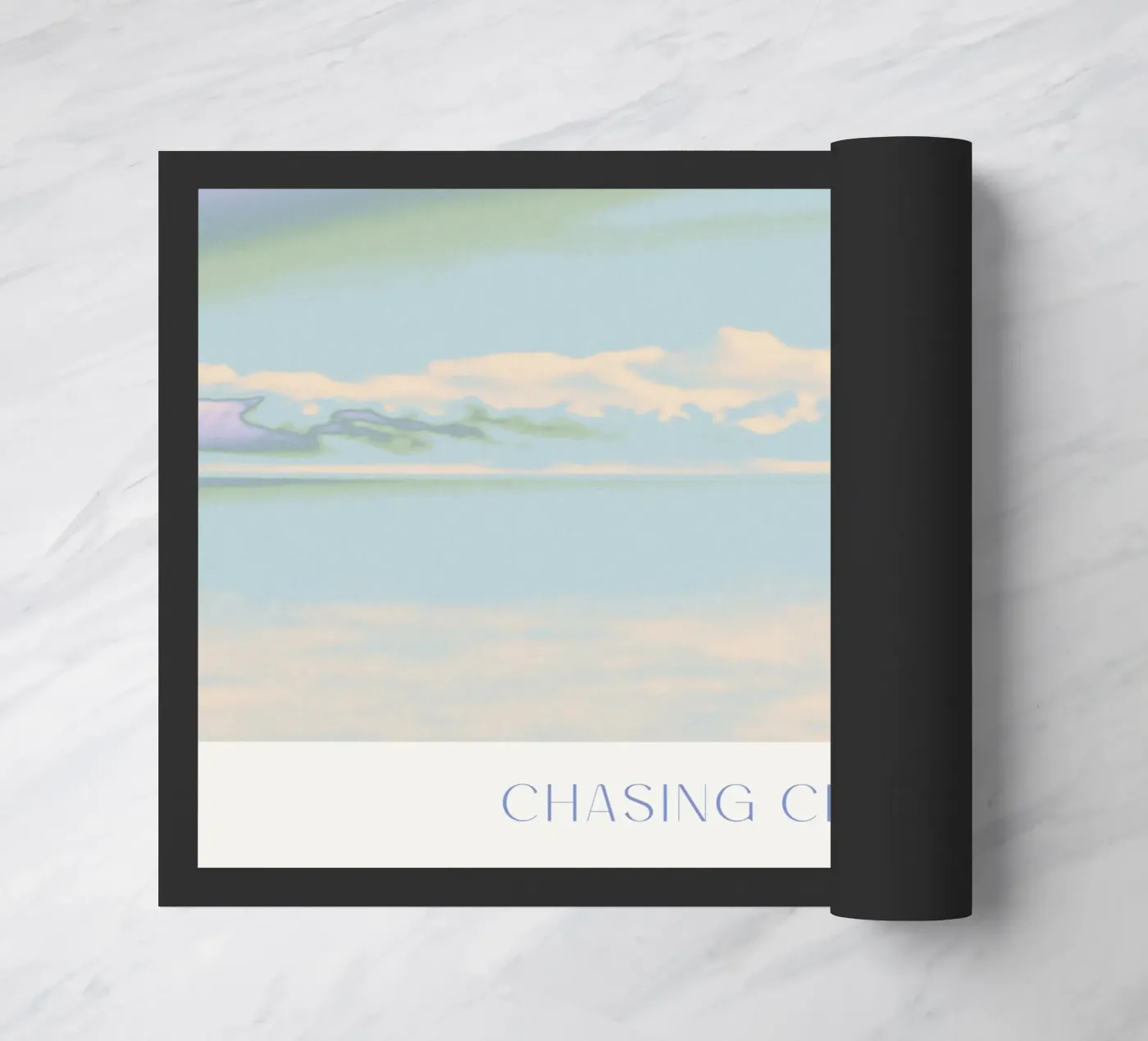 Chasing Clouds Fußmatte von treechild