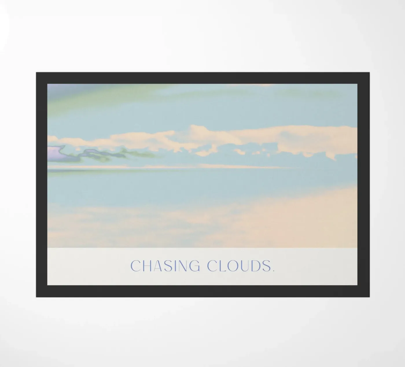 Chasing Clouds Fußmatte von treechild