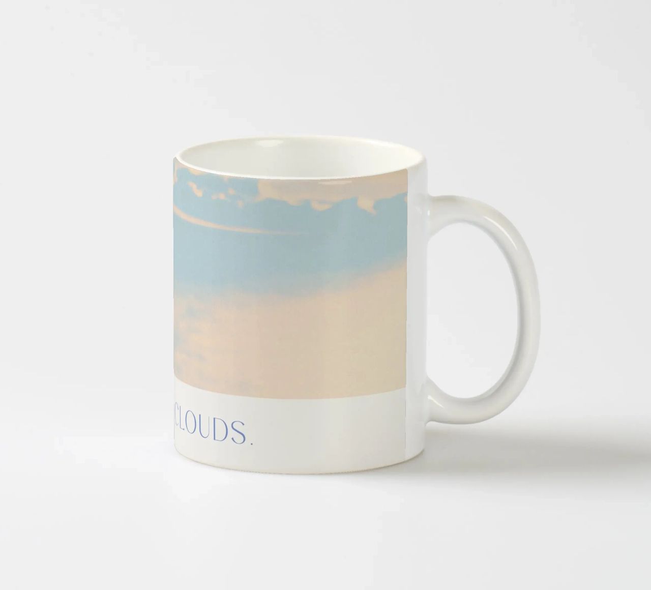 Chasing Clouds tazza in ceramica da treechild