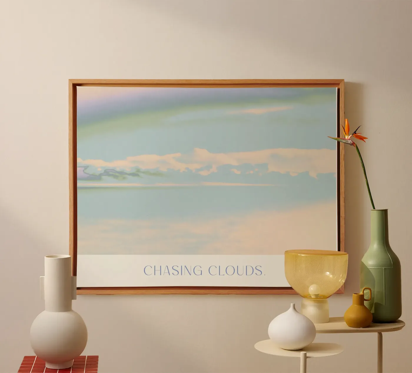 Chasing Clouds toile de treechild