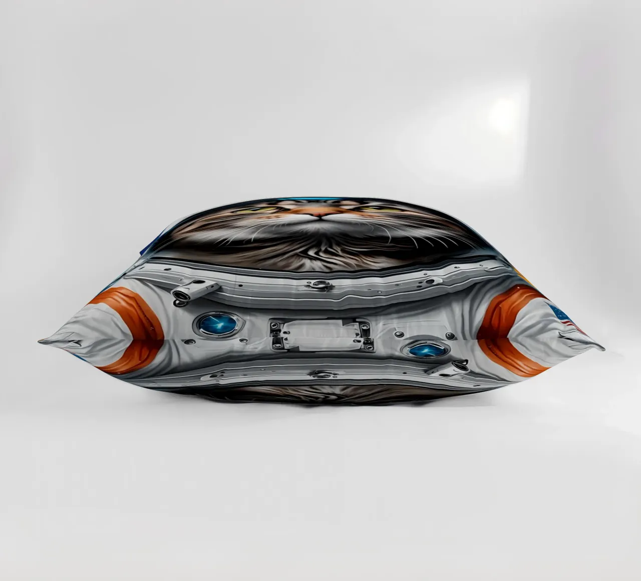Astronaut cat decorative cushion by MakArena