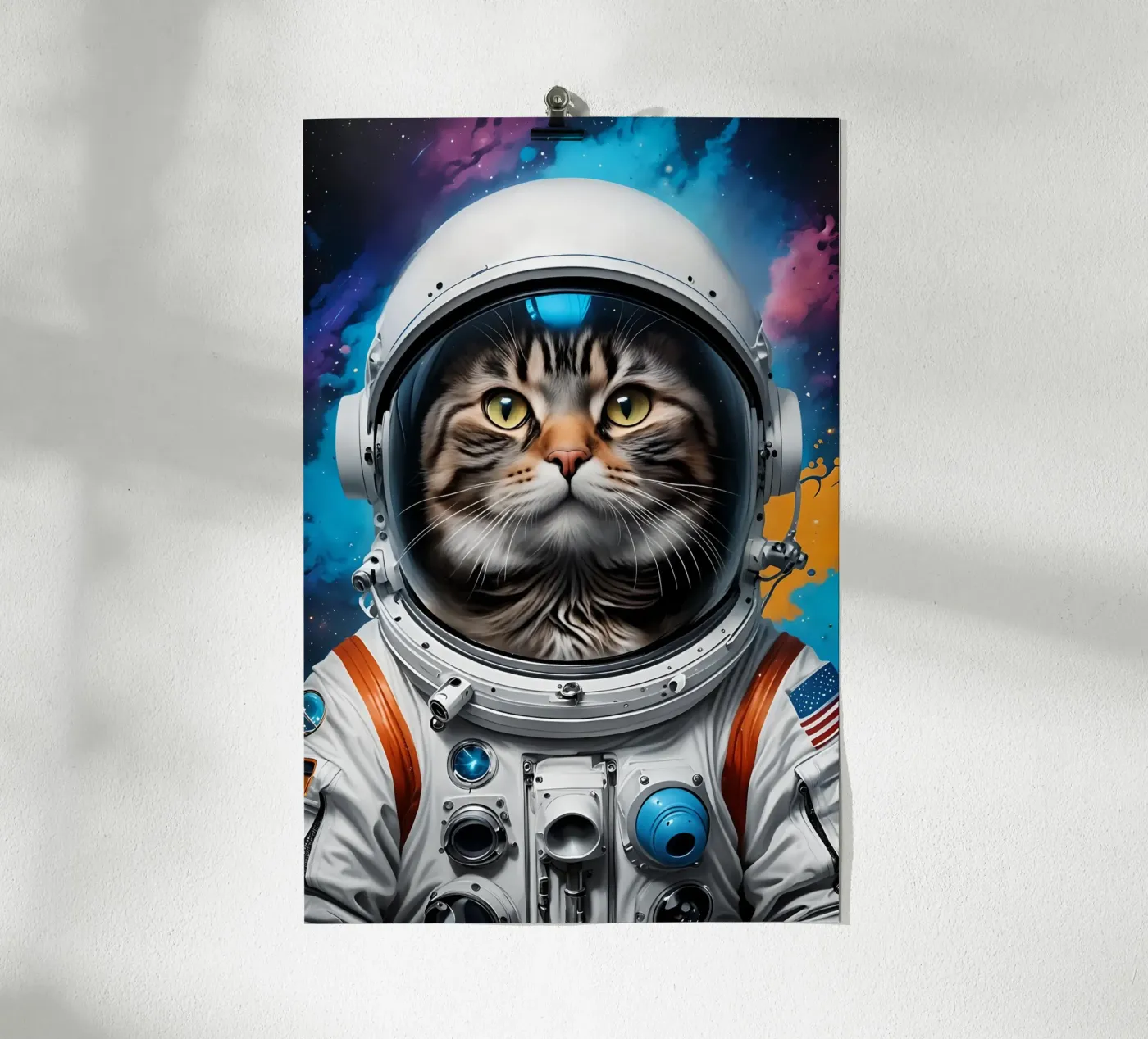Gatto astronauta poster da MakArena