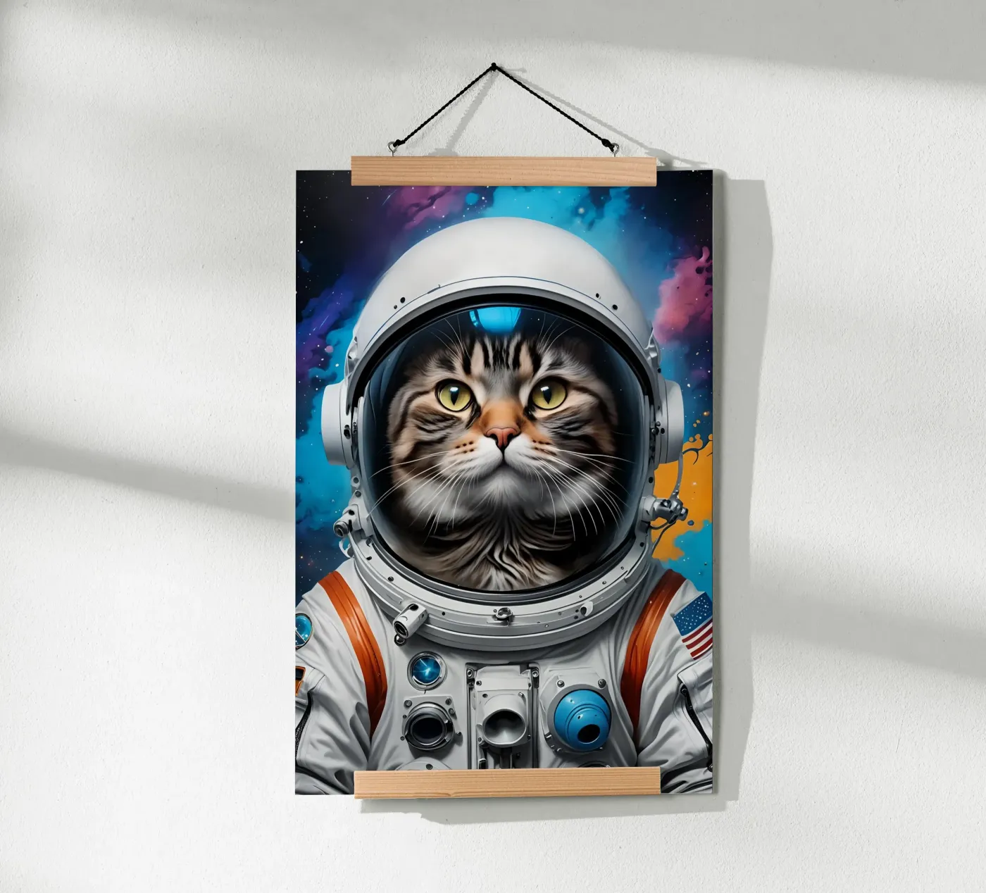 Gatto astronauta poster da MakArena