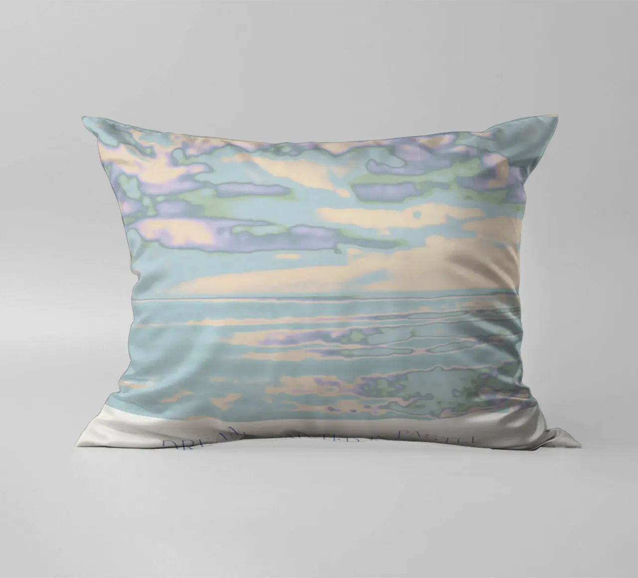 Dreams Painted In Pastel cuscino da treechild