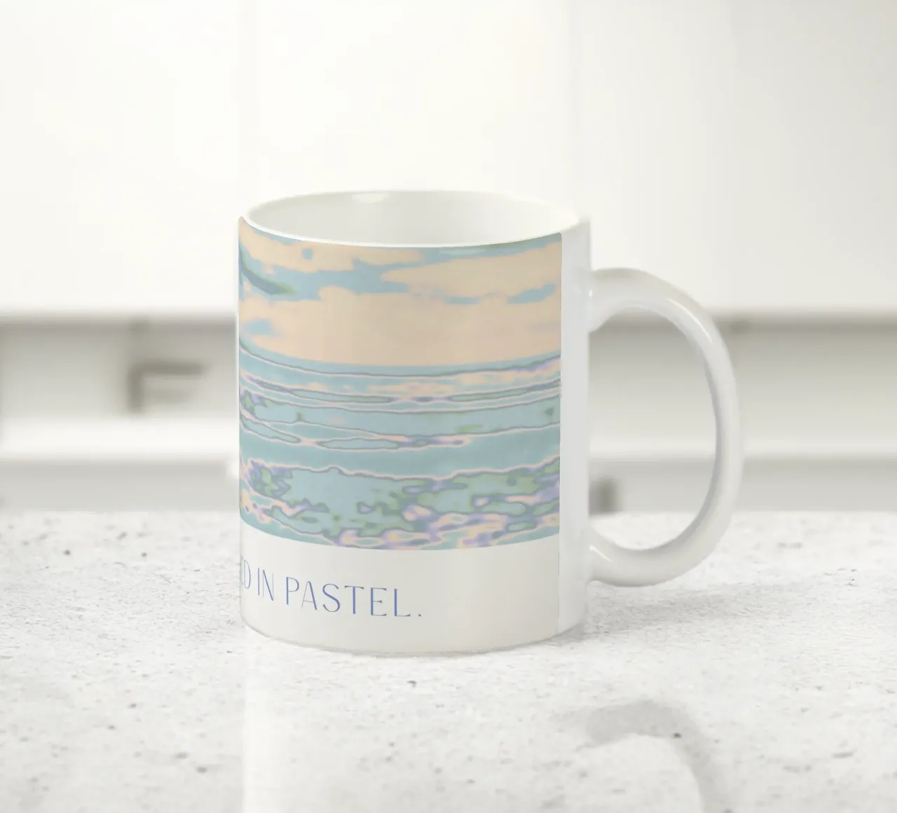 Dreams Painted In Pastel tazza in ceramica da treechild