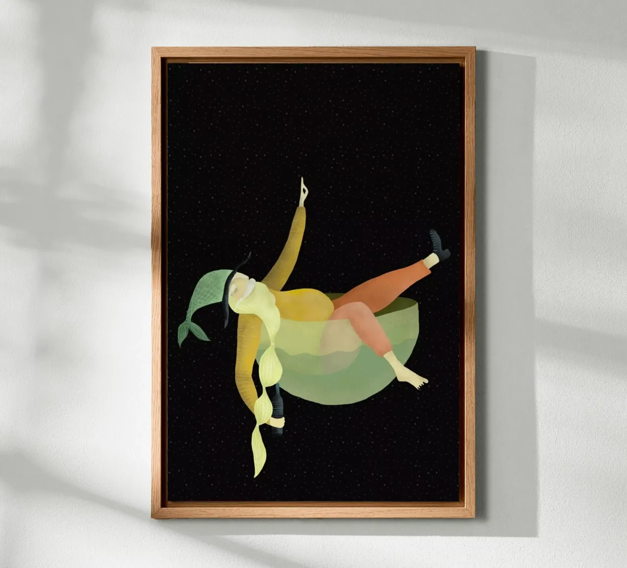 Drunk canvas by Amalia Restrepo