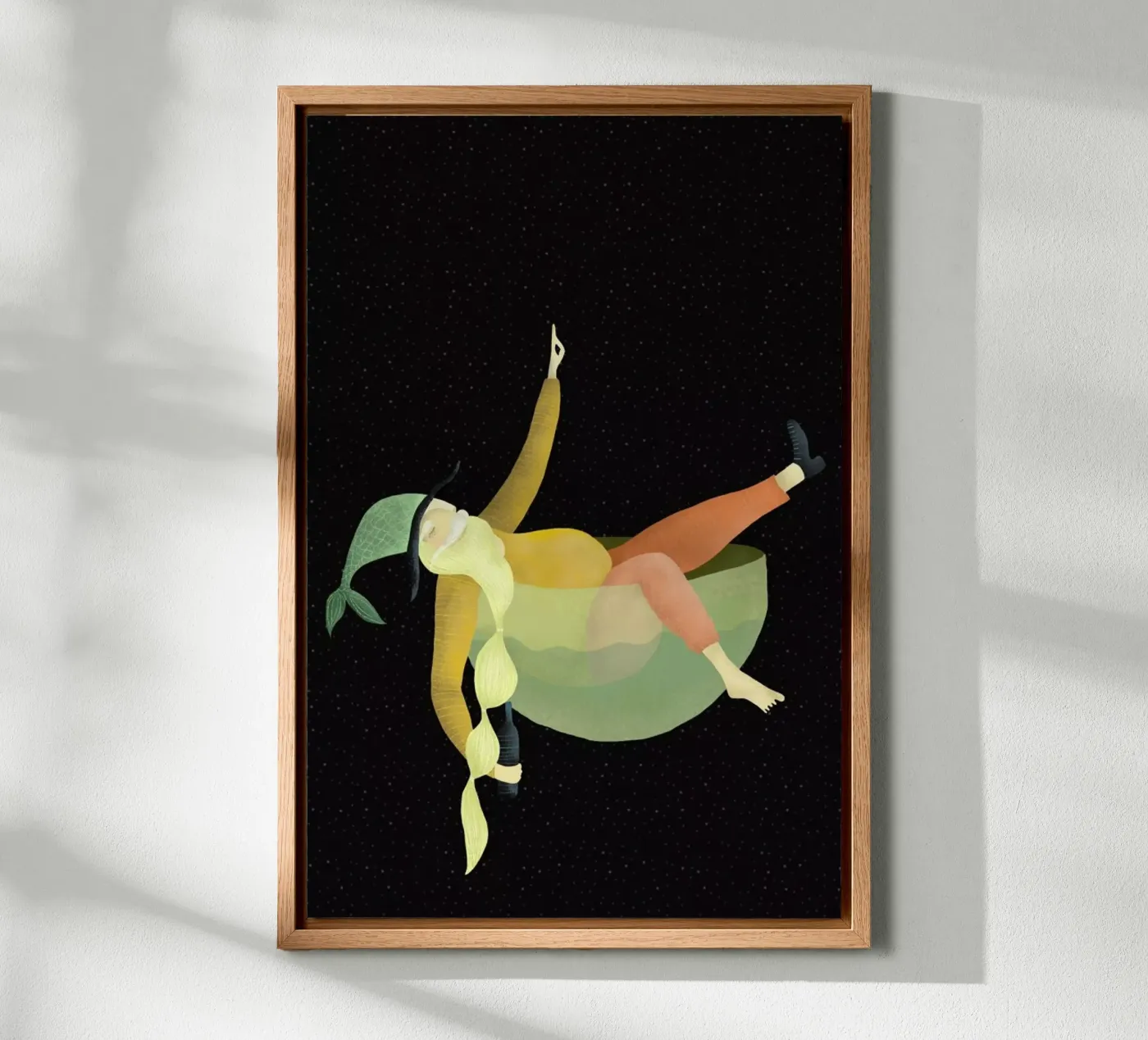 Drunk canvas by Amalia Restrepo