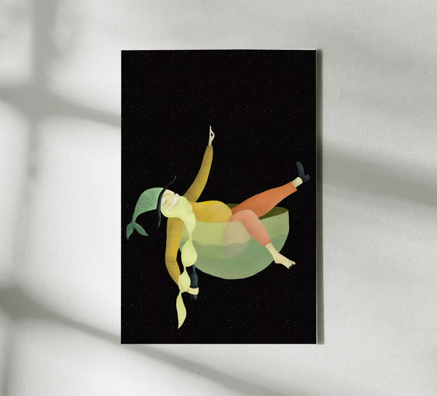 Drunk canvas by Amalia Restrepo