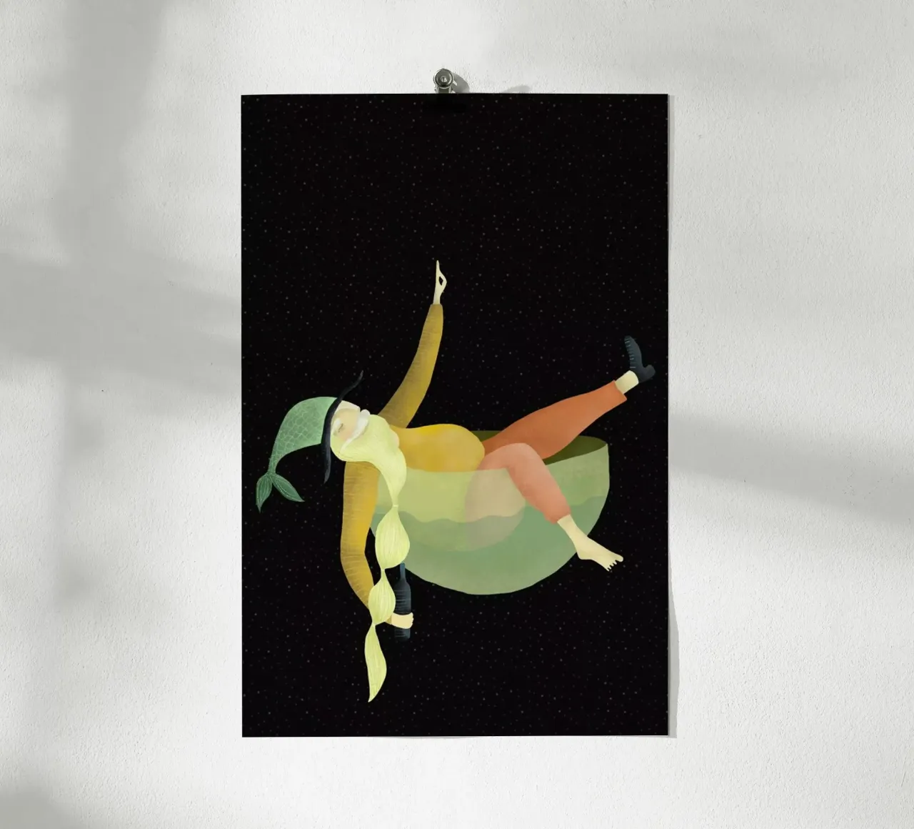 Drunk poster by Amalia Restrepo