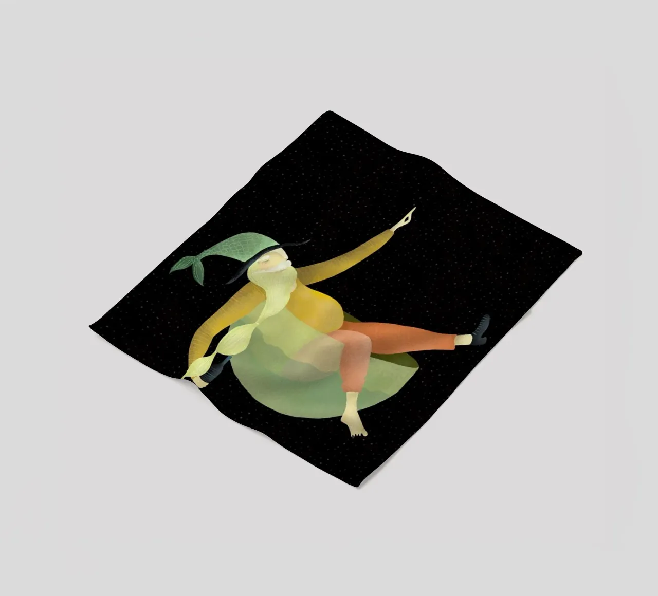 Drunk Fleecedecke von Amalia Restrepo