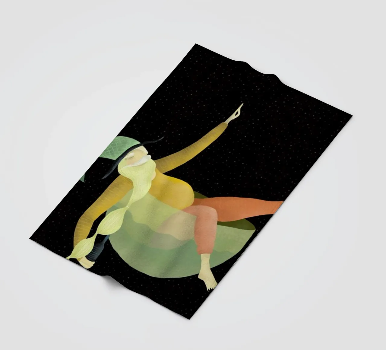 Drunk Fleecedecke von Amalia Restrepo