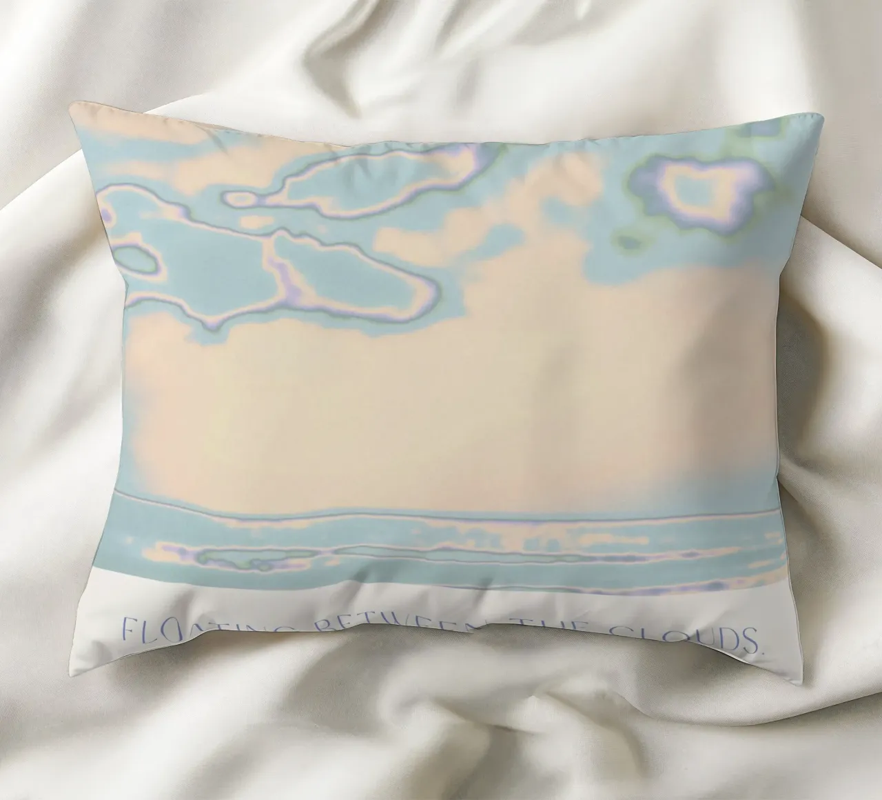 Floating Between The Clouds cuscino da treechild