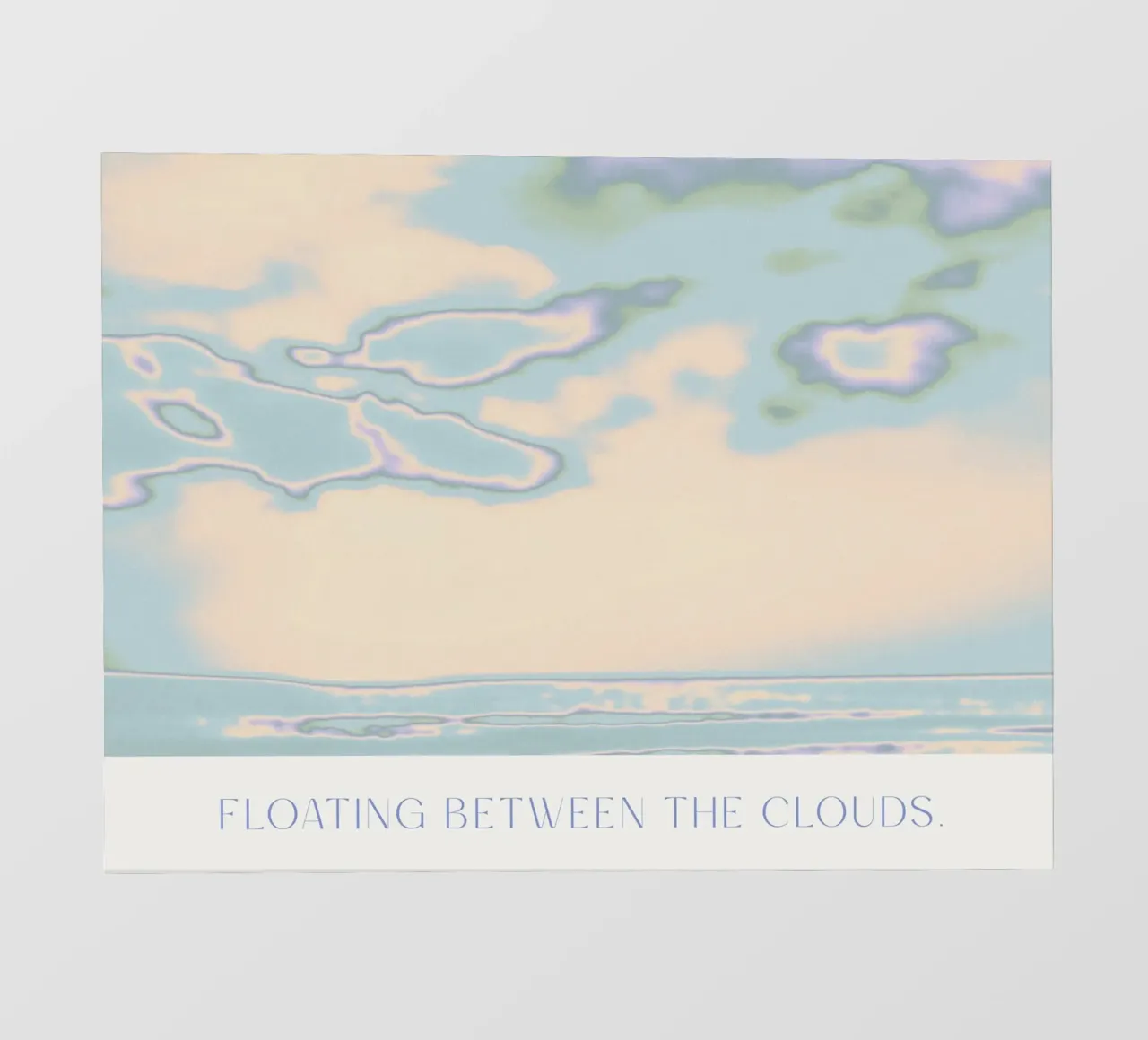 Floating Between The Clouds telo in pvc da treechild
