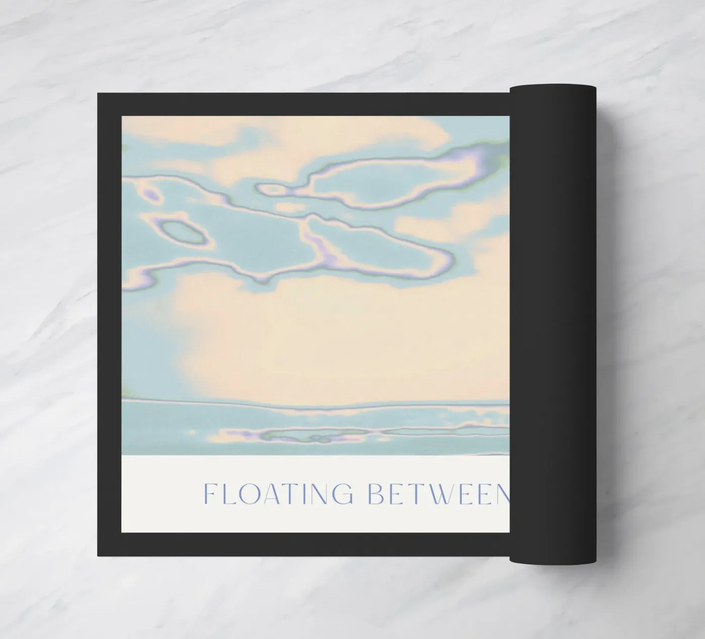Floating Between The Clouds Fußmatte von treechild