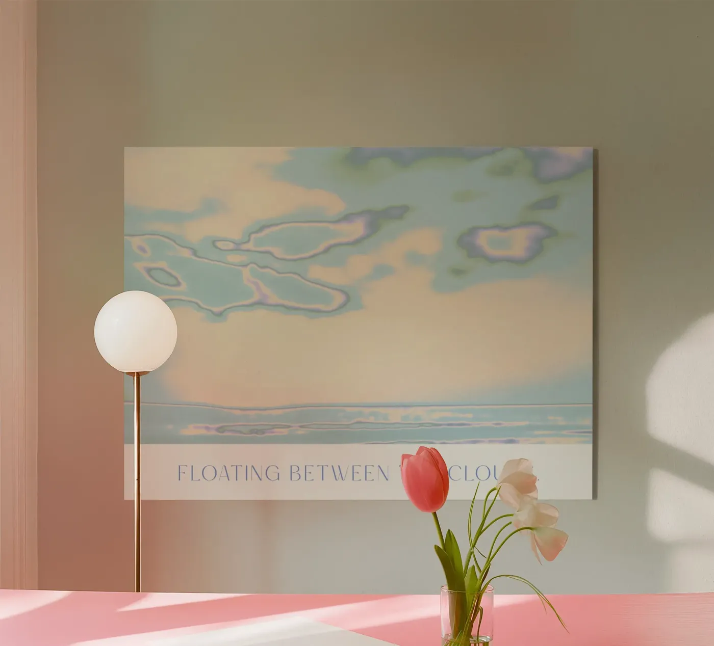Floating Between The Clouds plexiglas de treechild
