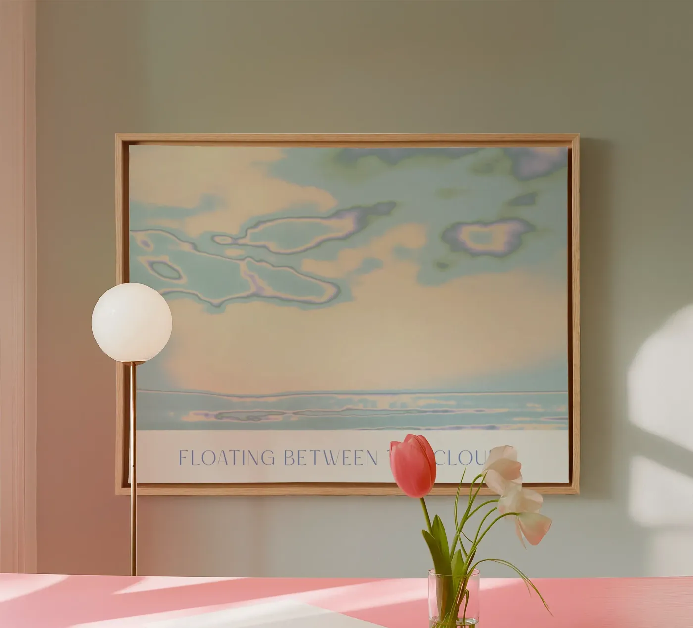 Floating Between The Clouds tela da treechild