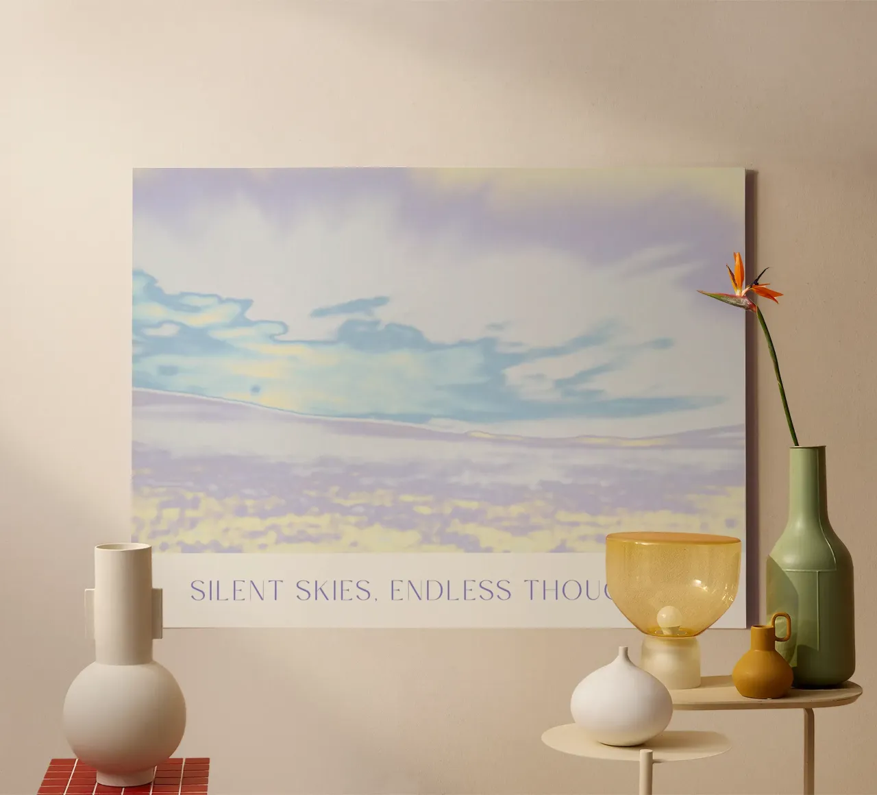 Silent Skies, Endless Thoughts tela da treechild