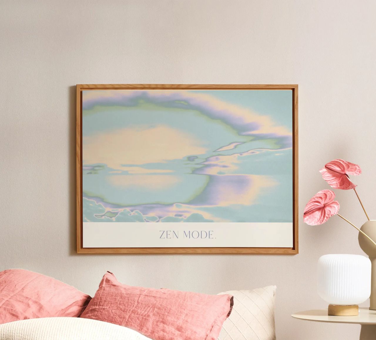 Zen Mode (Sky Version) alluminio dibond da treechild