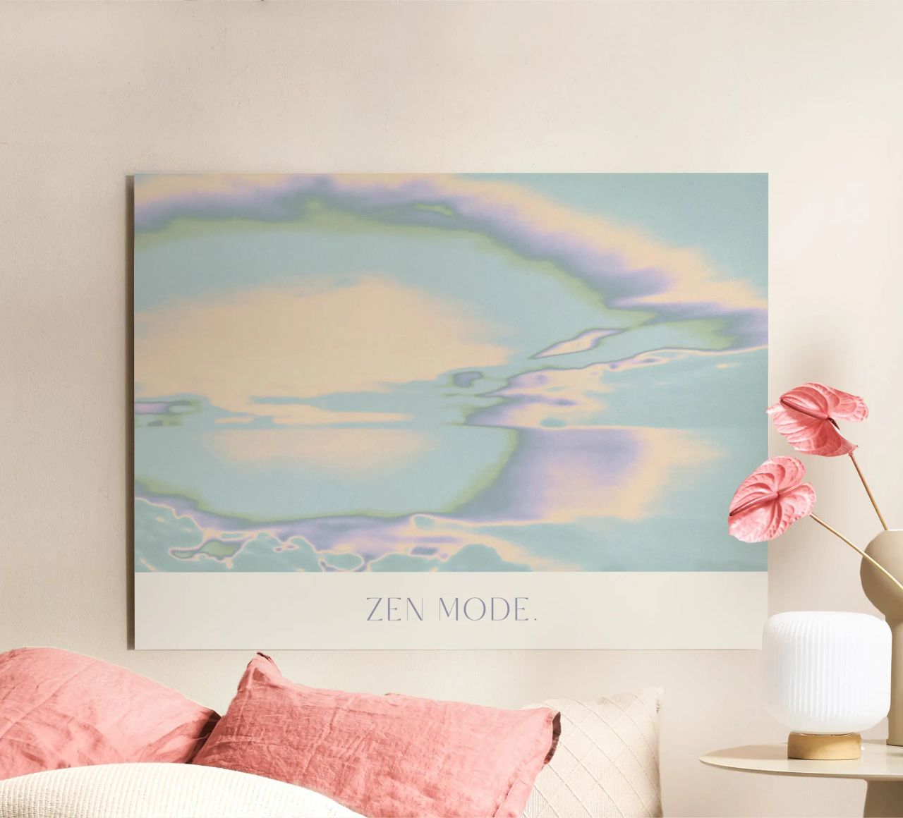 Zen Mode (Sky Version) alluminio dibond da treechild
