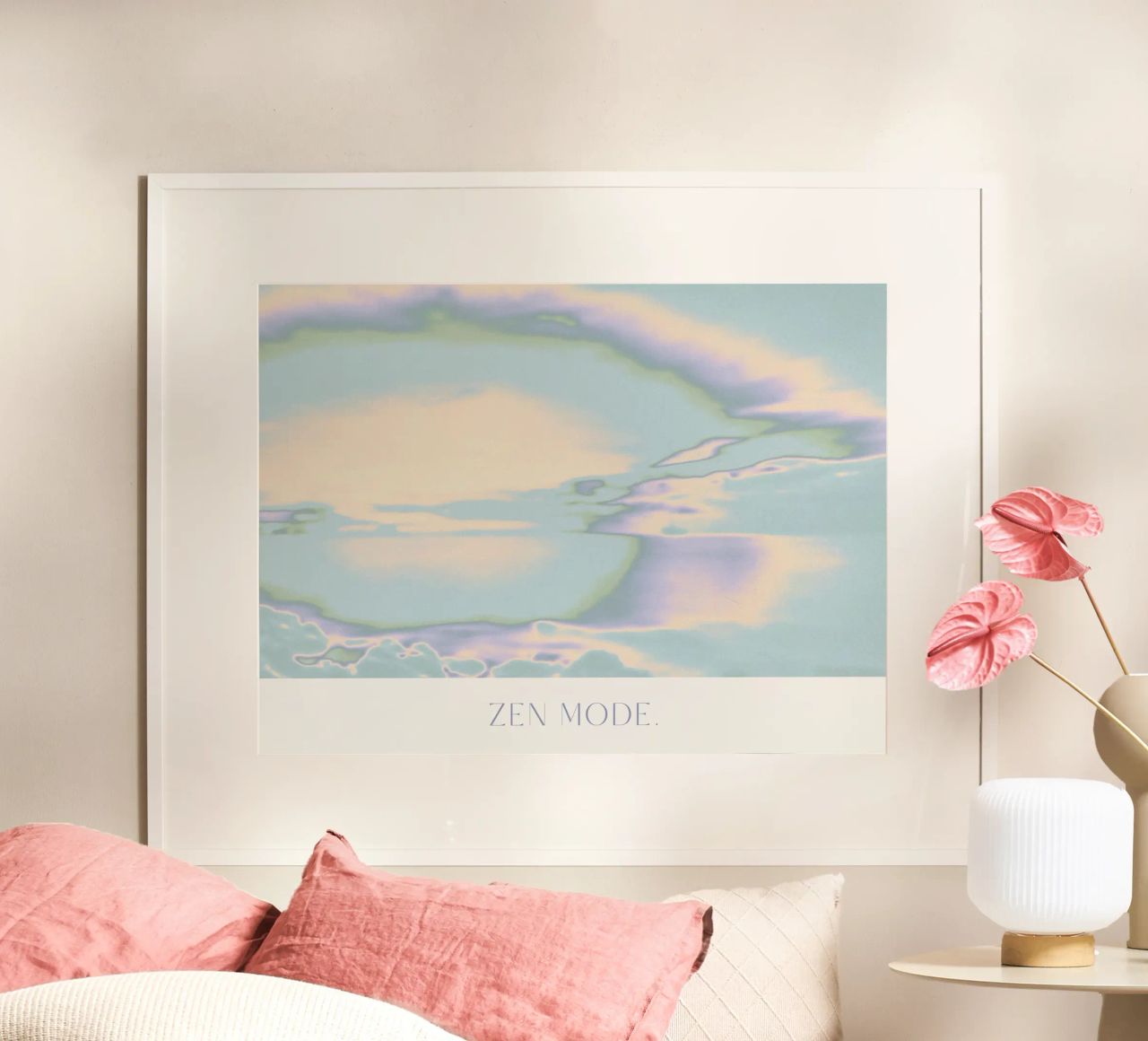 Zen Mode (Sky Version) Poster von treechild