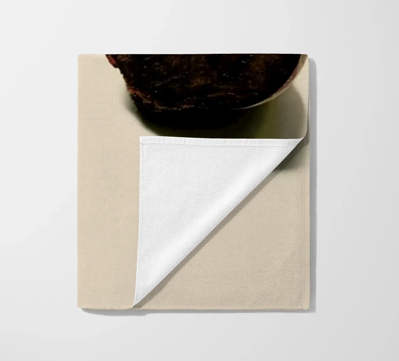 Red Beetroots beach towel by Elena Veronese