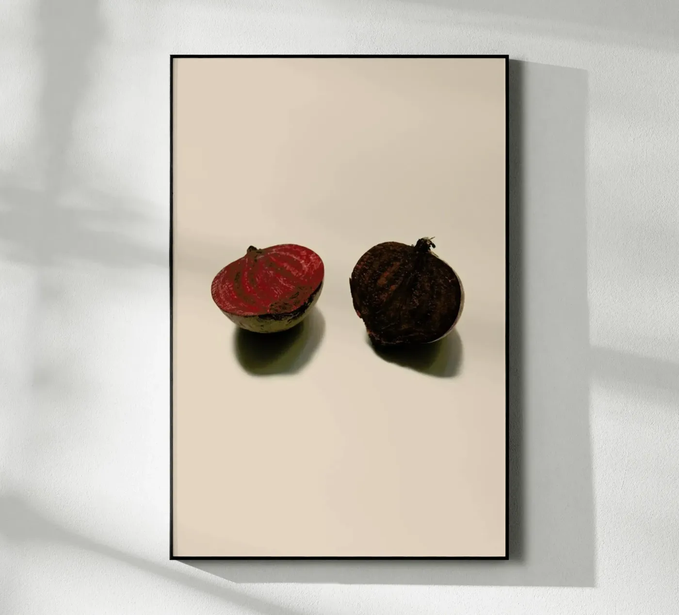 Red Beetroots plexiglas de Elena Veronese