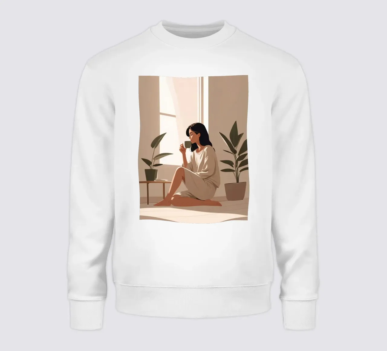 Ochtendrust sweatshirt van Maison Solis