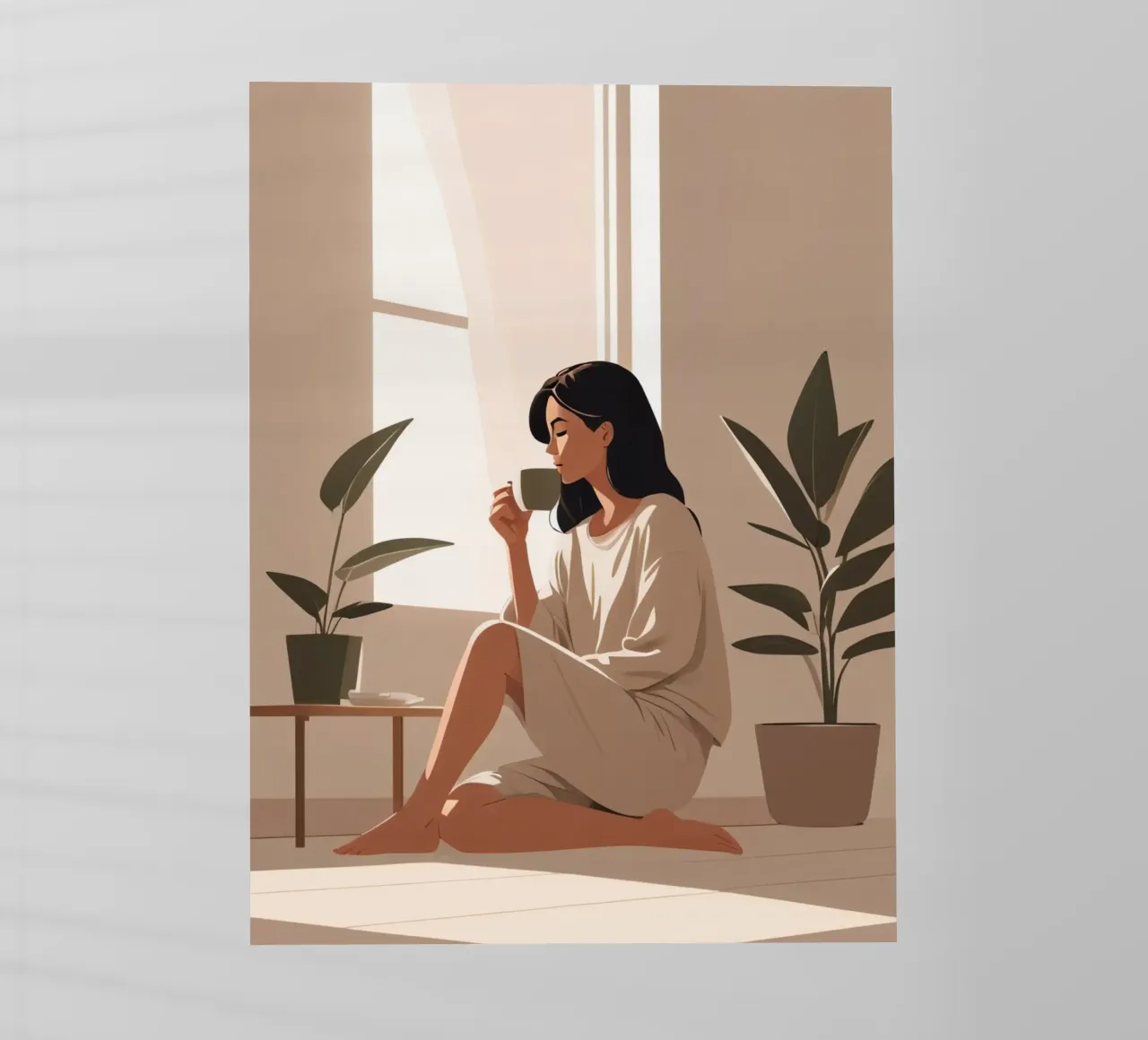 Calma mattutina pellicola backlit da Maison Solis