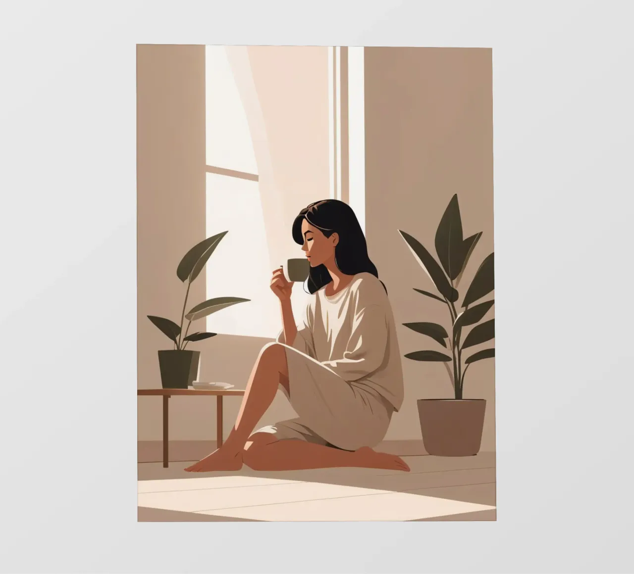 Calma mattutina pellicola backlit da Maison Solis