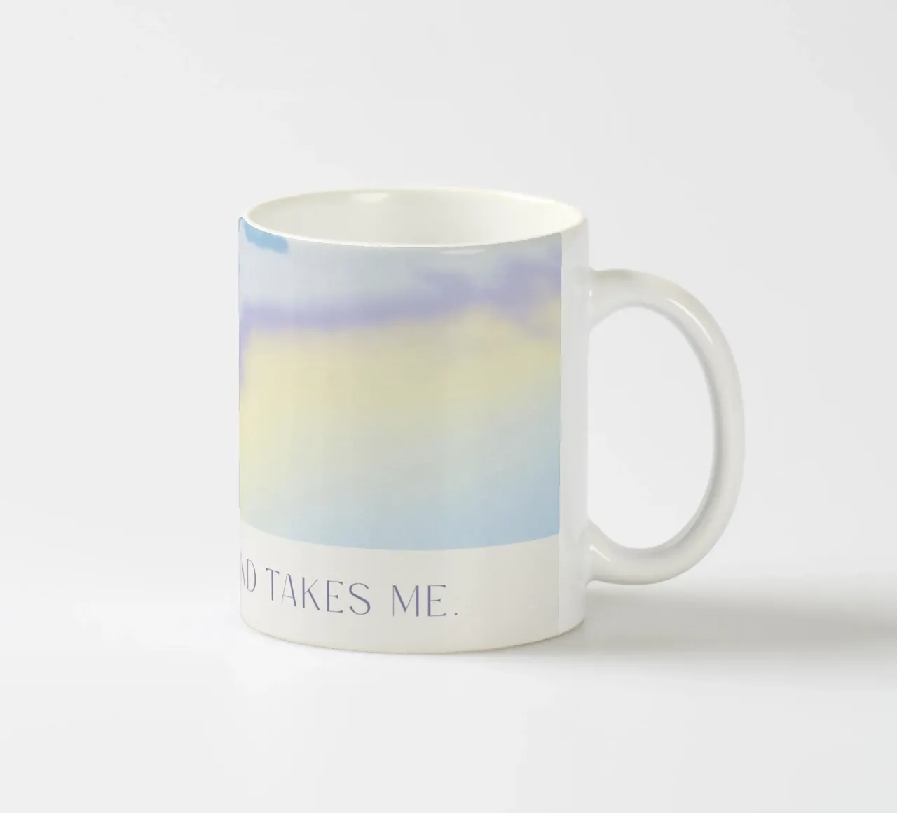 Where The Wind Takes Me tazza in ceramica da treechild
