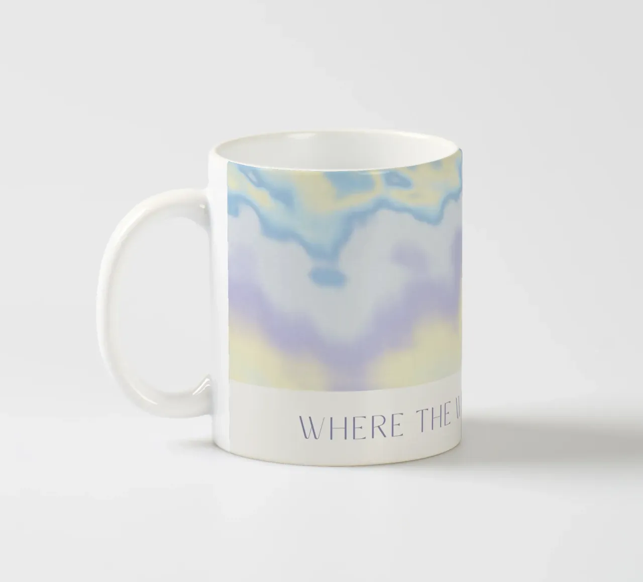 Where The Wind Takes Me tazza in ceramica da treechild