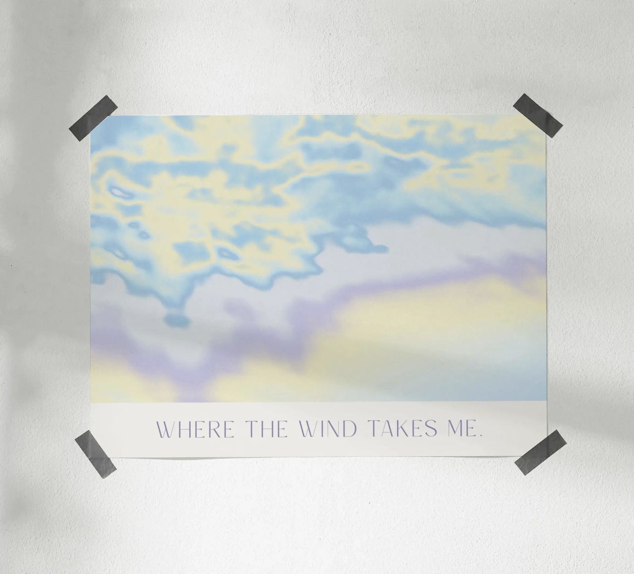 Where The Wind Takes Me poster de treechild