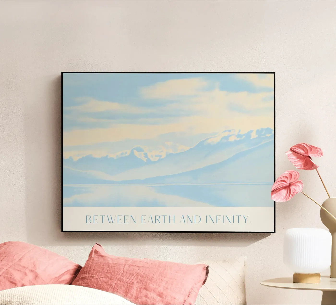 between Earth And Infinity acryl van treechild