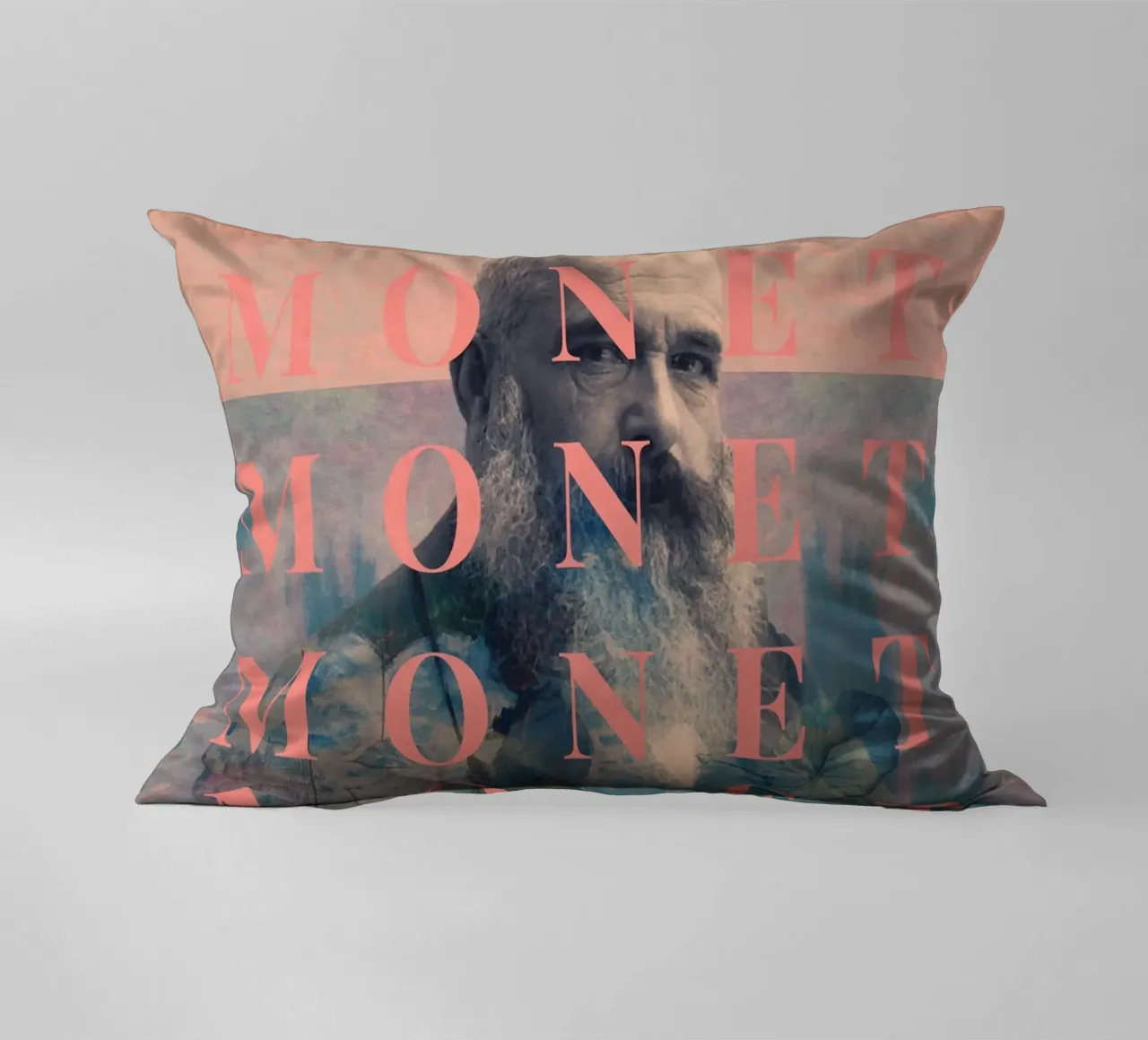 for Claude Monet cuscino da Frank Moth