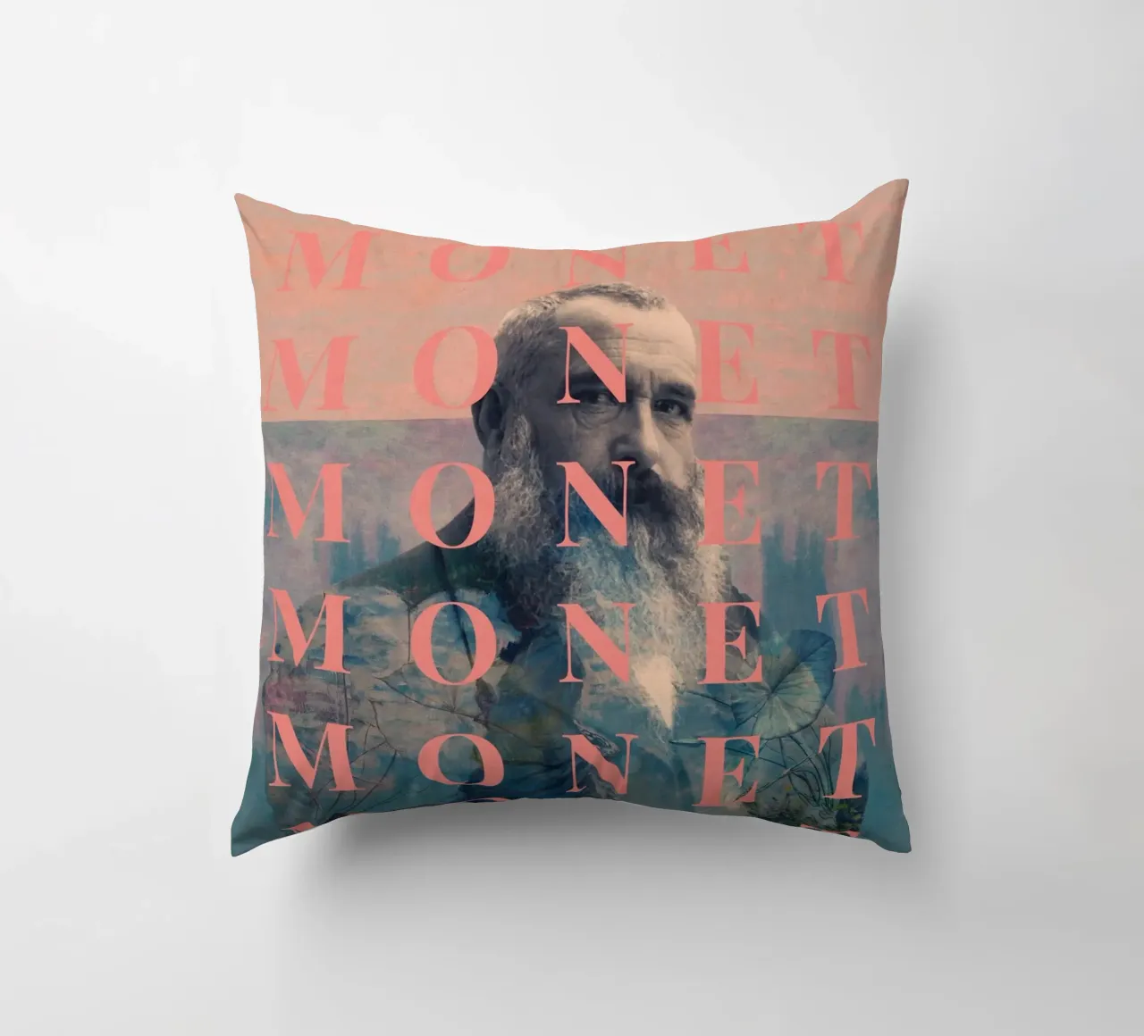 for Claude Monet cuscino da Frank Moth