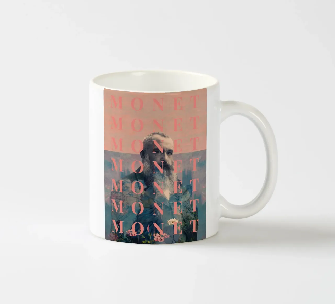 for Claude Monet tazza in ceramica da Frank Moth