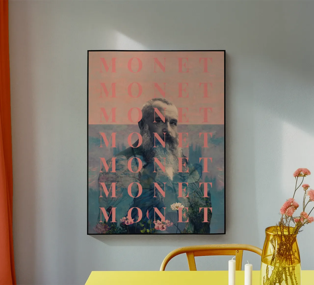 for Claude Monet plexiglass da Frank Moth