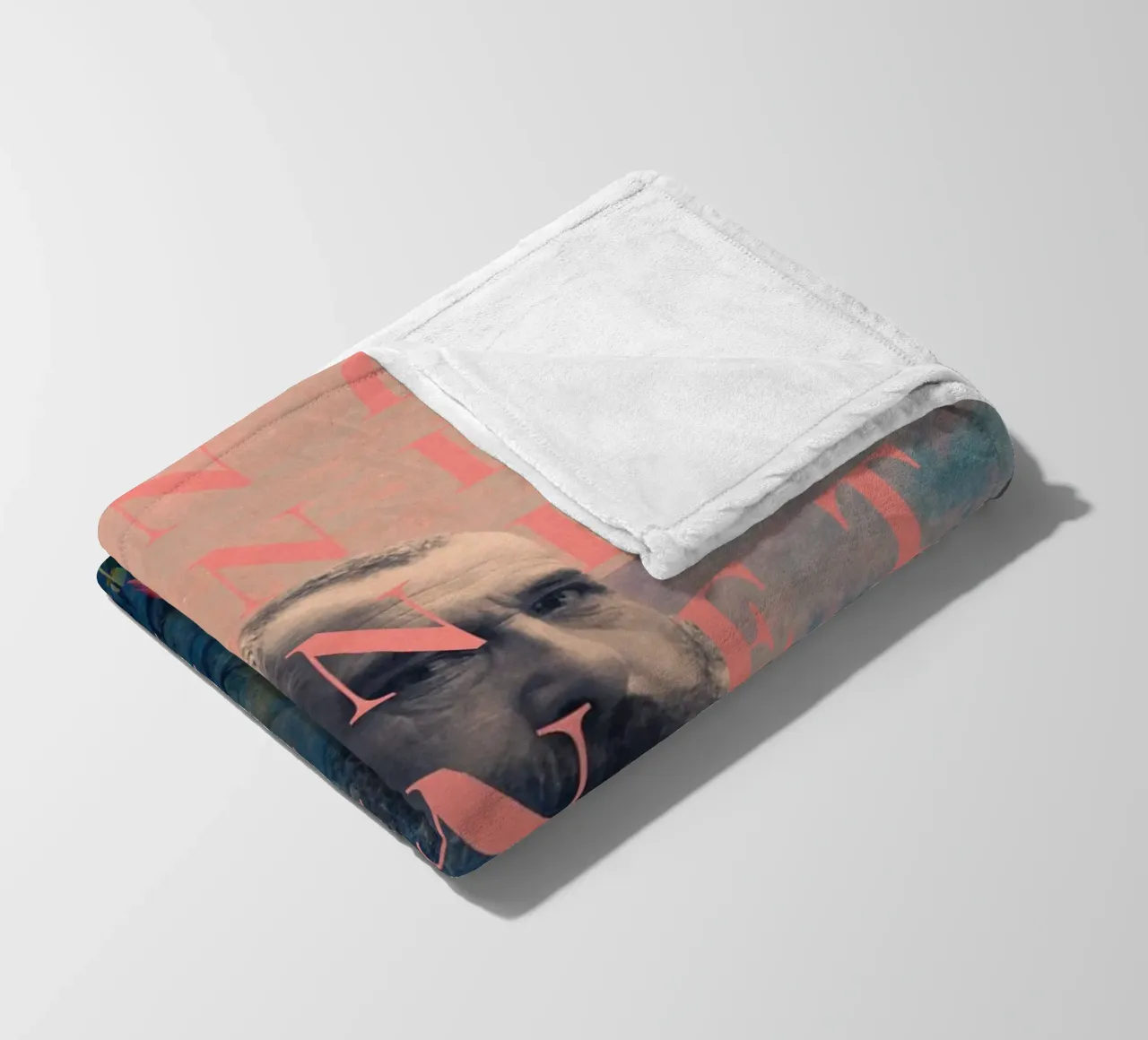 for Claude Monet coperta in pile da Frank Moth
