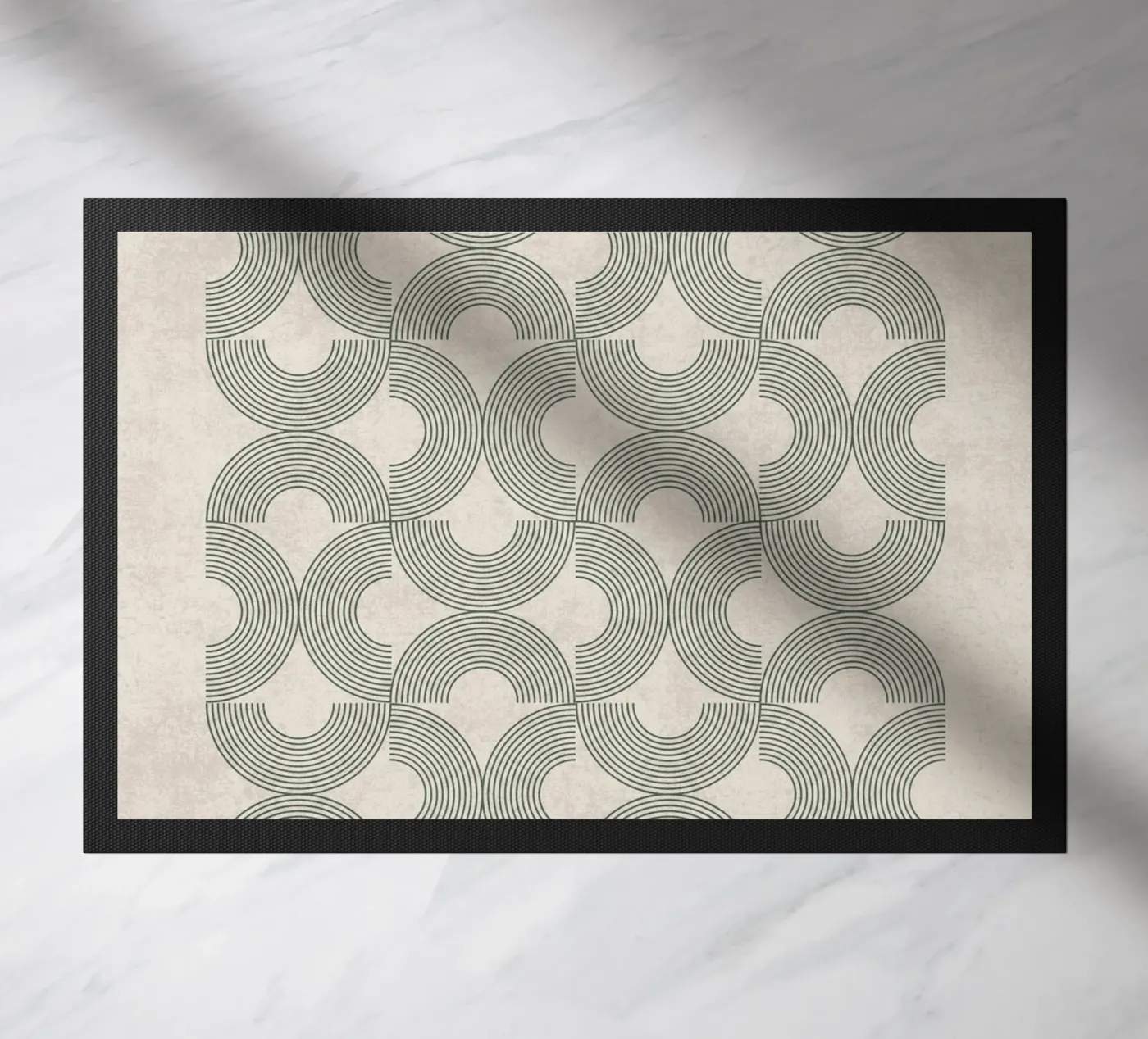 Abstract Motion doormat by DesignArt