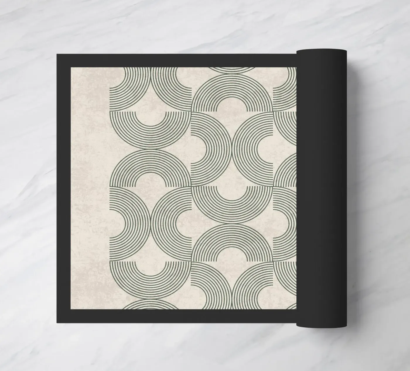 Abstract Motion doormat by DesignArt