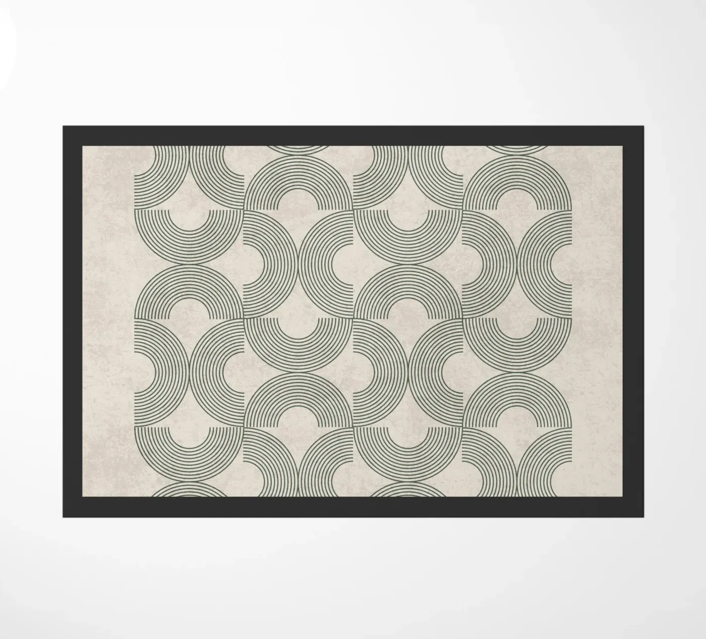Abstract Motion doormat by DesignArt