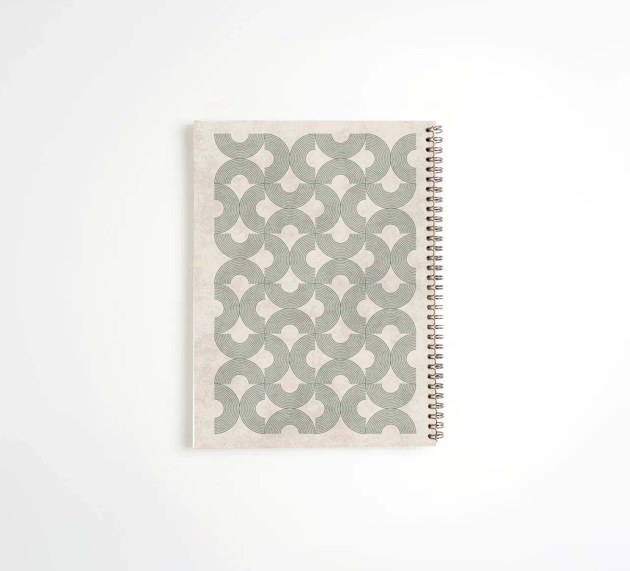 Abstract Motion spiral notebook by DesignArt