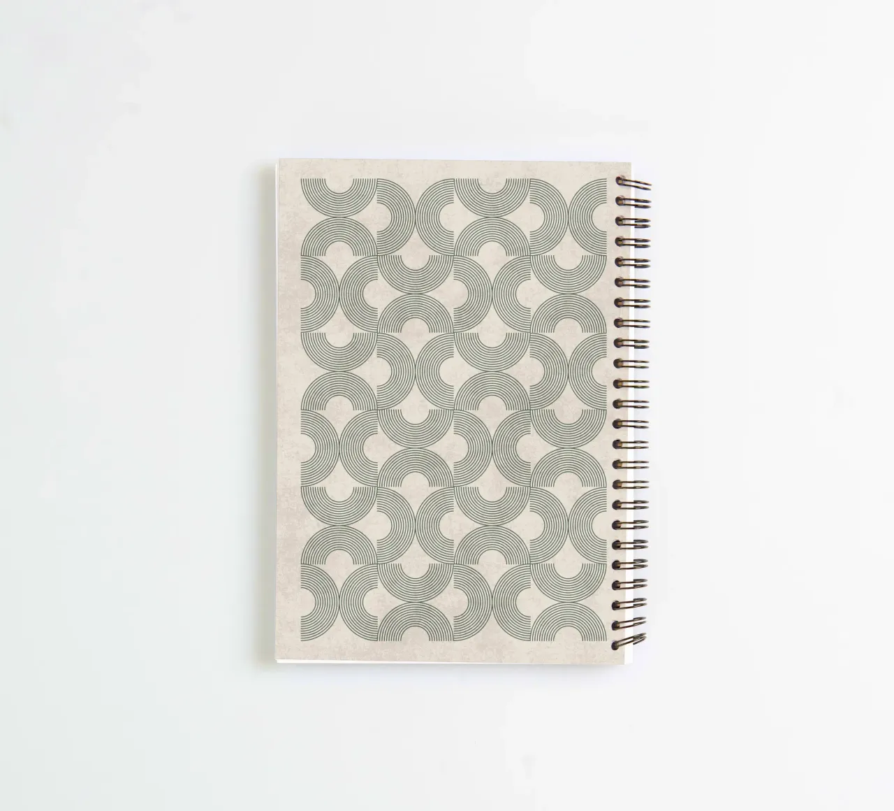 Abstract Motion spiral notebook by DesignArt