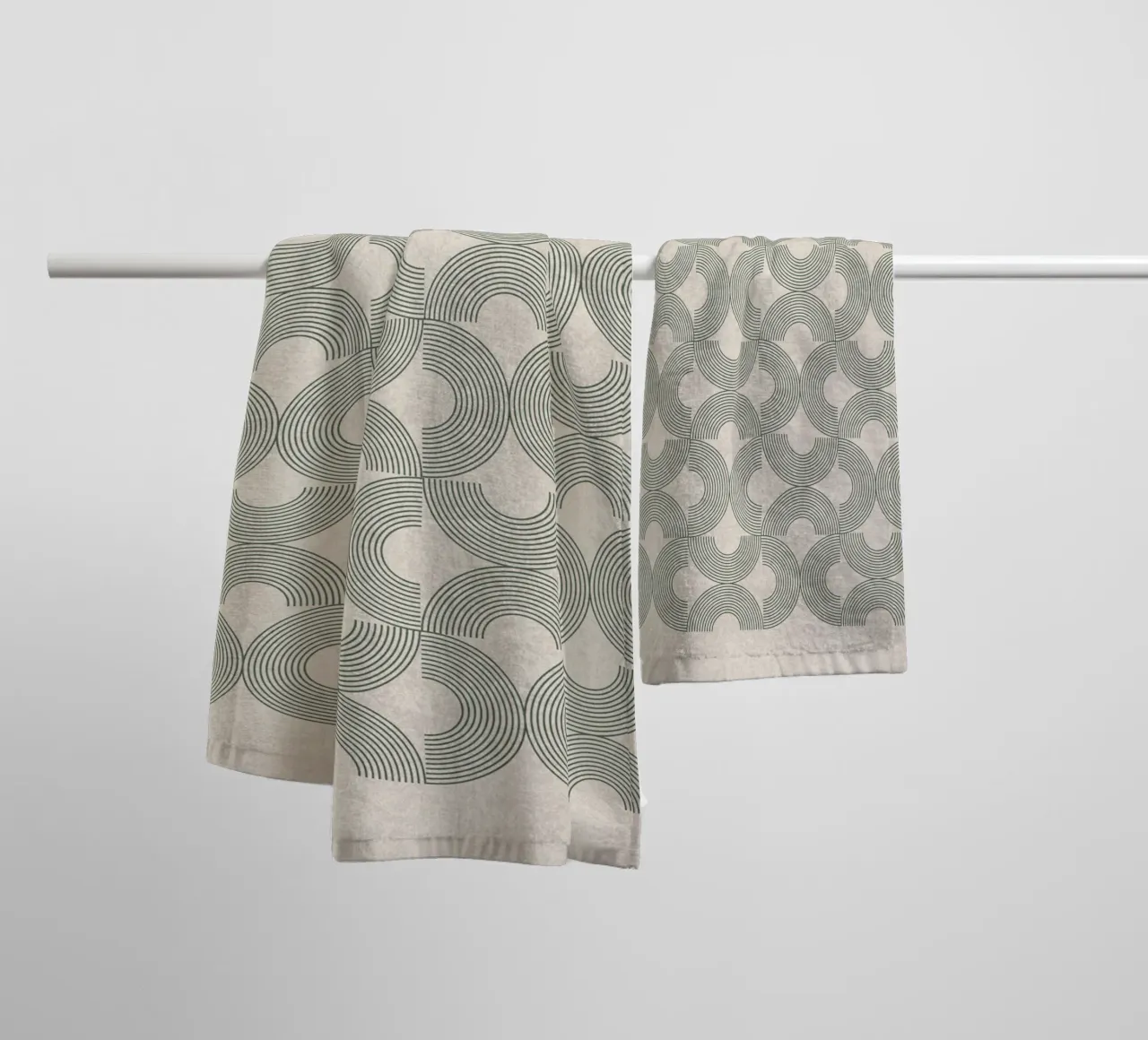 Abstract Motion towel by DesignArt