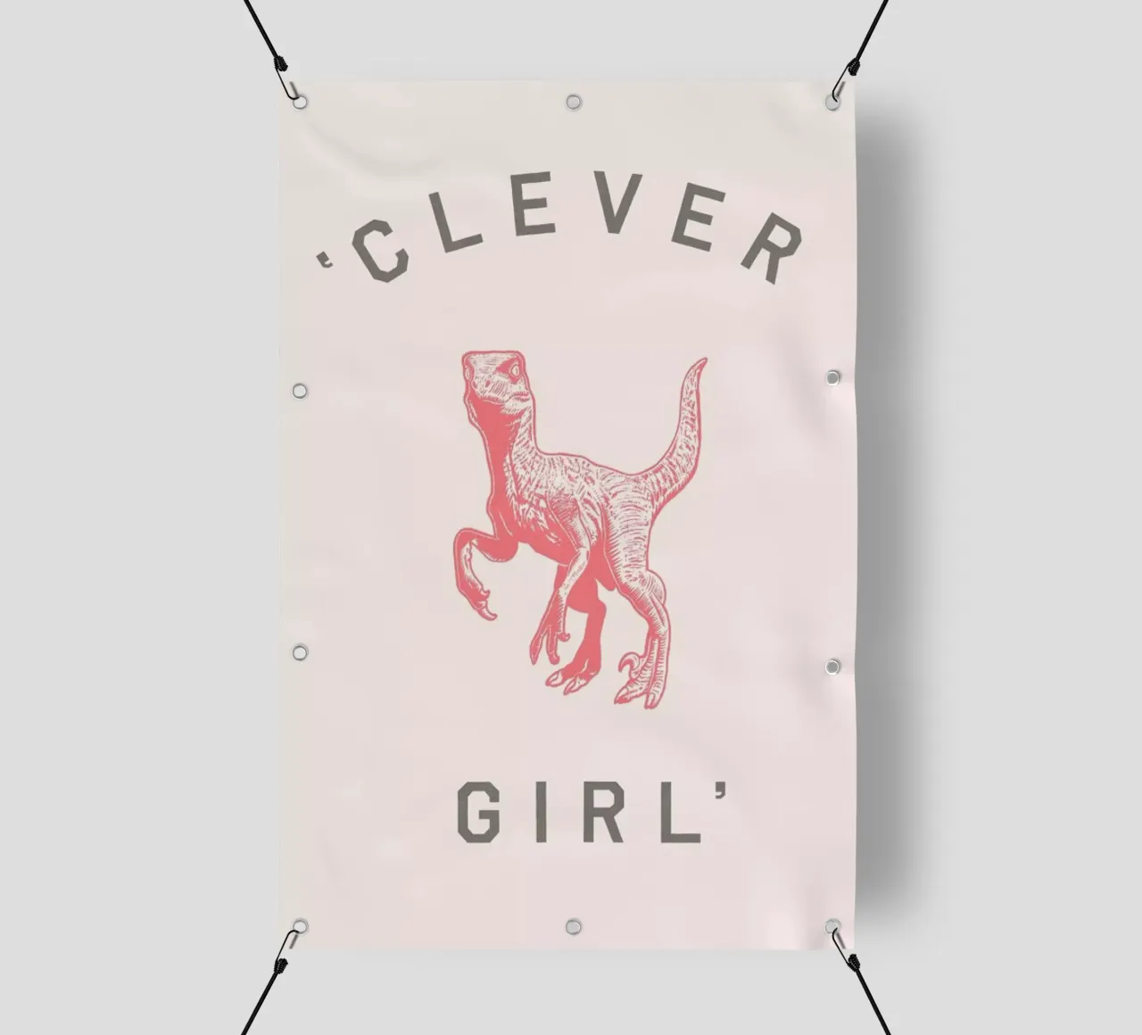 Clever Girl telo in pvc da Florent Bodart