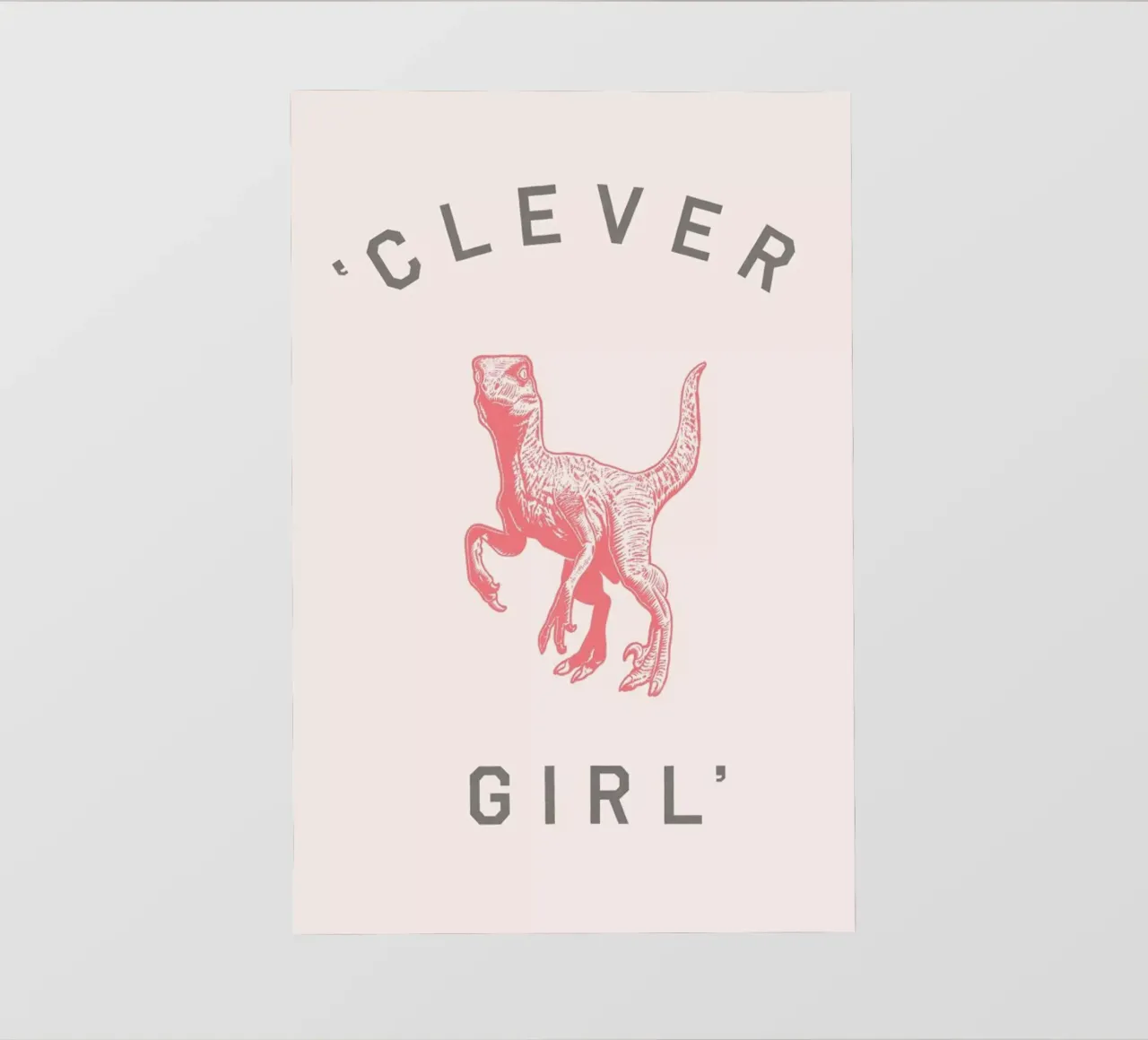 Clever Girl telo in pvc da Florent Bodart