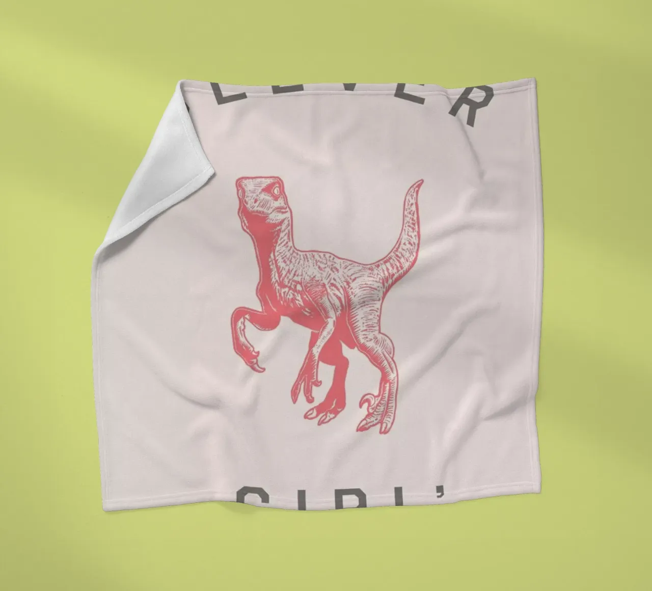 Clever Girl coperta in pile da Florent Bodart