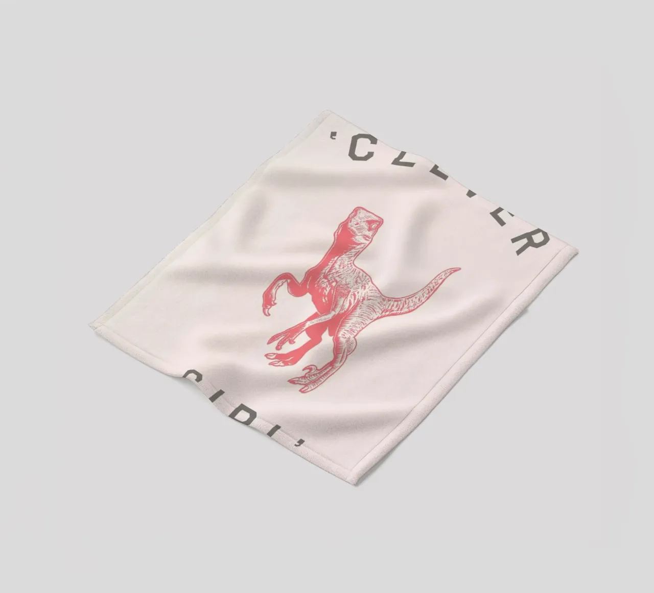 Clever Girl coperta in pile da Florent Bodart