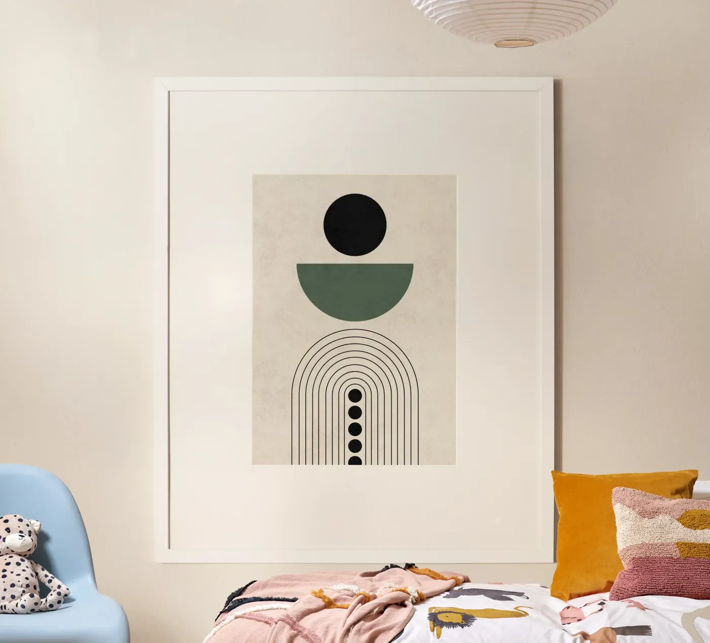 Equilibrio ad arco poster da DesignArt